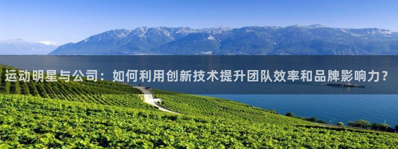 海南凯捷体育:运动明星与公司:如何利用创新技术提升团队效率和